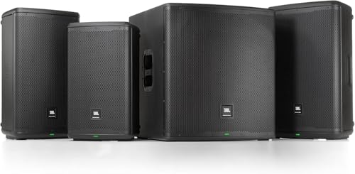 JBL Professional EON710 Powered PA Speaker with Bluetooth, 10 inch, 1300 Watt, Wired Electric, Black