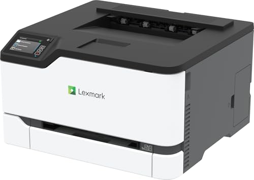 Lexmark CS431dw Color Laser Printer with Interactive Touch Screen, Full-Spectrum Security and Print Speed up to 26 ppm, White,Small (4-Series)(40N9320)