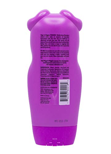 Wags & Wiggles Freshen Deodorizing Dog Shampoo in Very Berry Scent - Odor Control Dog Grooming Shampoo for Smelly Dogs, 16 Fl Oz