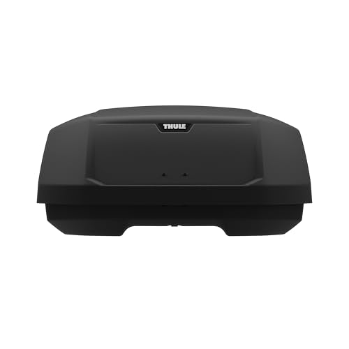 Thule Force 3 - Size XXL - 21 cu ft - Aerodynamic roof Mounted Box - Dual-Sided Opening with Locks - Tool-Free Install - Weatherproof Design - for SUVs, Trucks, Cars, EVs and More