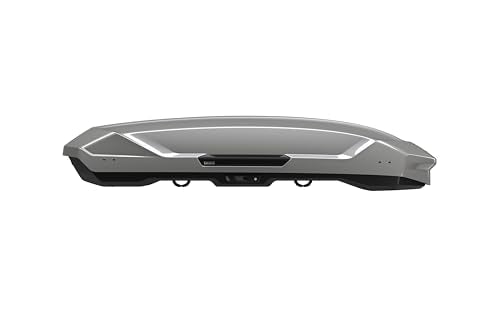 Thule Motion 3 XXL Rooftop Cargo Box - 21cu ft Vehicle Cargo Box - Tool-Free mounting System - One-Handed Open and Close - 165lb Load Capacity - Locks Included - Aerodynamic Design