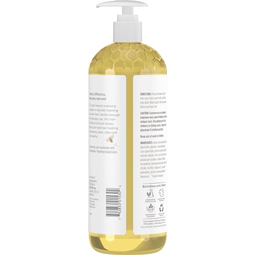 Baby Shampoo & Wash, Burt's Bees Tear Free Soap, Baby Care, Original, 21 Ounce (Packaging May Vary)