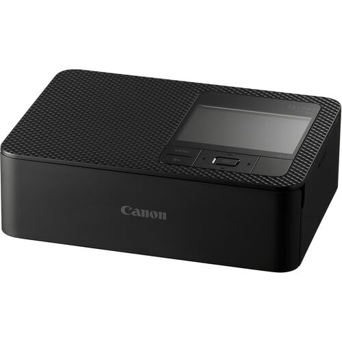 Canon SELPHY CP1500 Compact Photo Printer (Black) (5539C001) KP-108IN Color Ink and Paper Set + 64GB Ultra Memory Card + Cleaning Kit + Memory Card Wallet + Card Reader