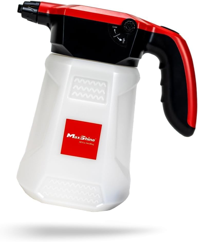 Maxshine Portable Cordless Foam Sprayer | 2L Capacity with 2600mAh Battery | Dual Spray Modes for Thick Foam | Electric Car Wash Foamer & Detailing Tool for Auto, Home & Garage Use