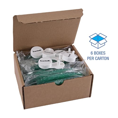 Boardwalk Curve Air Freshener, Cucumber Melon, Green, 10/box, 6 Boxes/carton