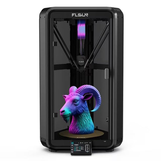 FLSUN T1 Pro Delta 3D Printer - Ultra-Fast 1000mm/s Printing, Dual-Gear Extruder, 300°C Nozzle, One-Button Auto-Leveling, AI Monitoring, FDM 3D Printer, Large Print Size 11.2"x11.2"x13"