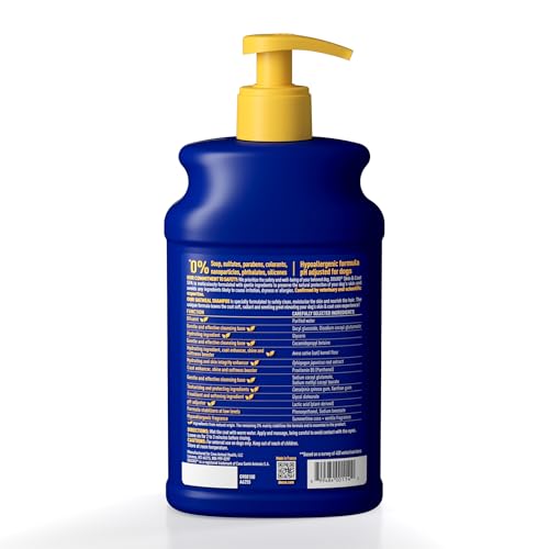 DOUXO® Skin & Coat SPA - Ultra-Safe Oatmeal Dog Shampoo, 16 fl oz, Cleans and Deeply Hydrates The Skin, Enhances The Coat, Leaves The Coat Soft and Radiant, Skin-Friendly Formula