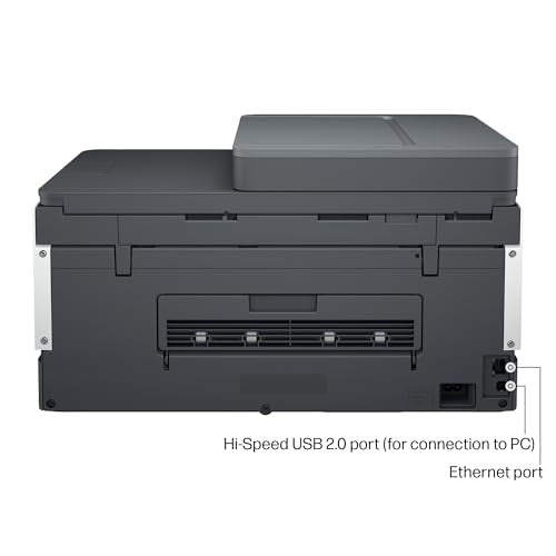 HP Smart Tank 7301 Wireless All-in-One Ink Tank Printer, Scanner, Copier with 2 years of ink included, Best-for-home office, Refillable, AI-enabled (28B70A)