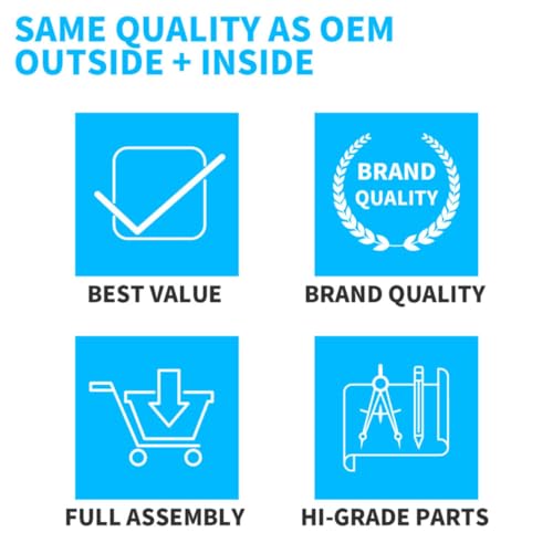 TuoHuanGu 2pcs Front Left Driver and Right Passenger Side Black Windshield Wiper Arm & Blade Set Pair Arms nan Compatible for Cadillac,for Chevy,for GMC