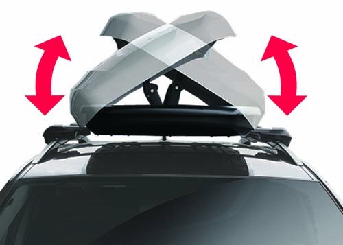 INNO BRM660BK Wedge Cargo Box - 11 Cubic FT (Gloss Black)