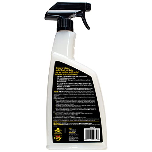 Meguiar's Ultimate Waterless Wash & Wax, Scratch-Free Waterless Car Cleaning Spray That Makes Detailing Quick and Easy, 2-in-1 Cleaner and Protection to Help Your Ride Shine, 26 Oz