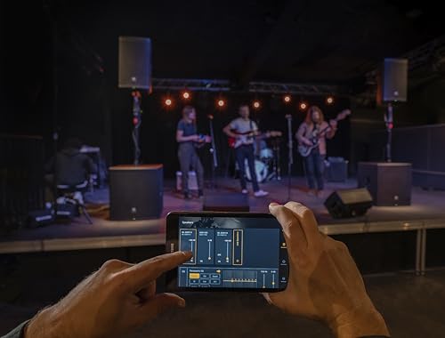 JBL Professional EON710 Powered PA Speaker with Bluetooth, 10 inch, 1300 Watt, Wired Electric, Black