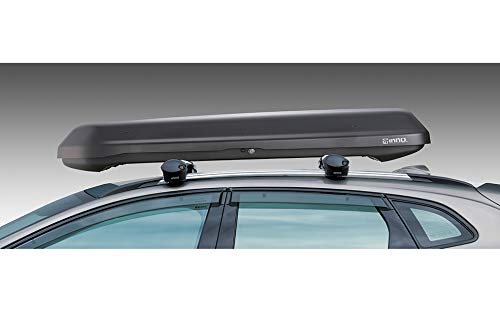 INNO 320 Rooftop Cargo Box - 9 CuFt (Matte Black)