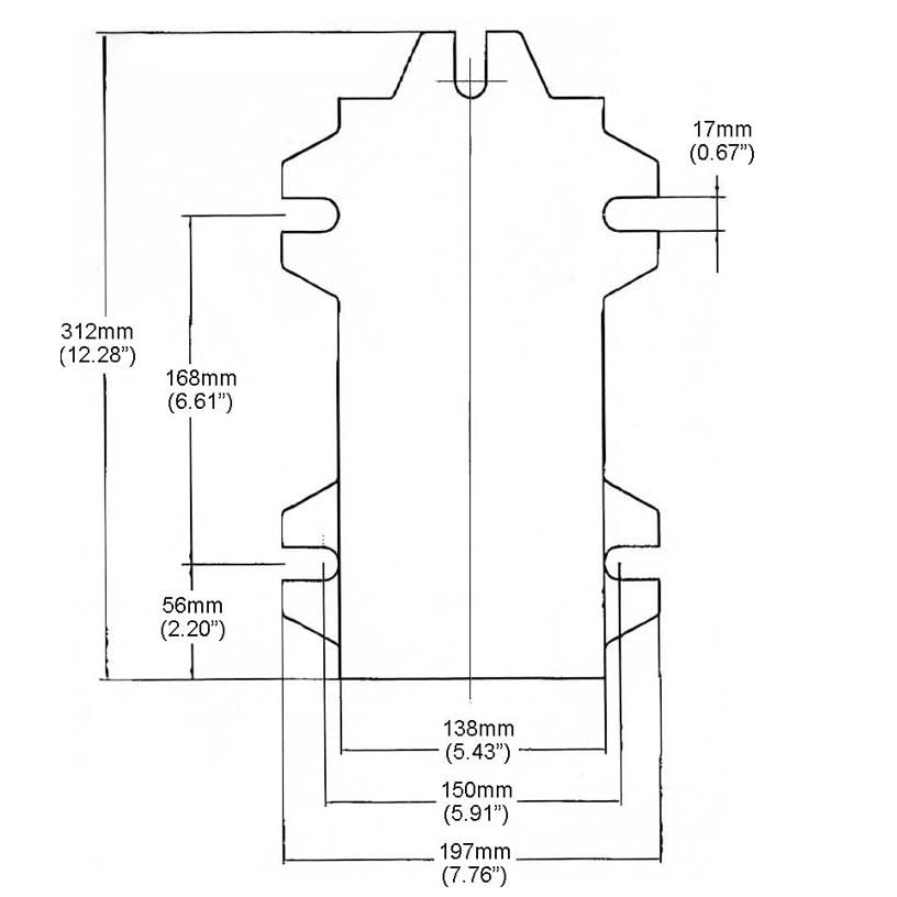 Wilton Cross-Slide Drill Press Vise, 6" Jaw Width & Max Opening, 2" Jaw Depth (Model CS6)