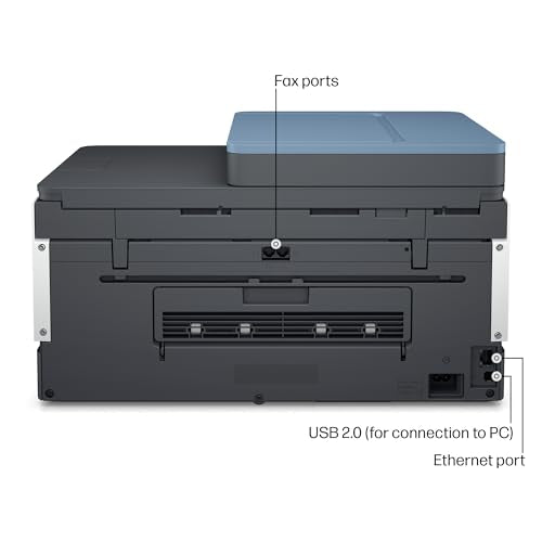 HP Smart Tank 7602 Wireless All-in-One Ink Tank Printer, Scanner, Copier with 2 years of ink included, Best-for-home office, Refillable, AI-enabled (28B98A)