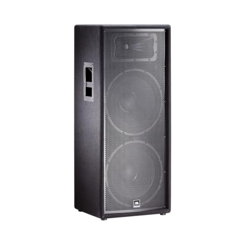 JBL Professional JRX225 Portable, Passive 2-way Sound Reinforcement, 2000 Watt, 8 Ohm, DJ, Pro Audio PA Speaker, Loudspeaker System, Dual 15 inch, Black
