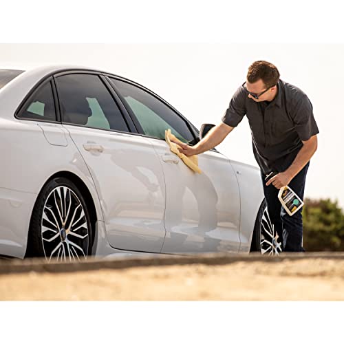 Meguiar's Ultimate Waterless Wash & Wax, Scratch-Free Waterless Car Cleaning Spray That Makes Detailing Quick and Easy, 2-in-1 Cleaner and Protection to Help Your Ride Shine, 26 Oz