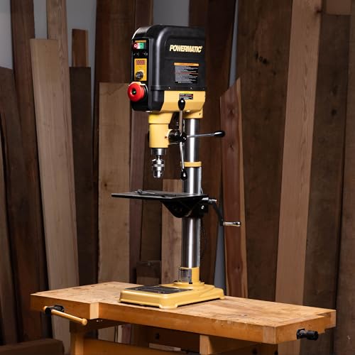 Powermatic 15-Inch Benchtop Drill Press, Variable Speed, 3/4 HP, 115V 1Ph (Model PM2815BT)