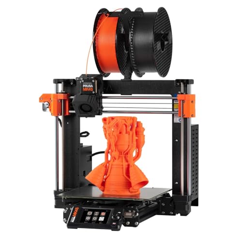 Original Prusa MK4S 3D Printer kit, Removable Print Sheets, Beginner-Friendly 3D Printer DYI Kit, Fun to Assemble, Automatic Calibration, Filament Sample Included, Print Size 9.84 x 8.3 x 8.6 in