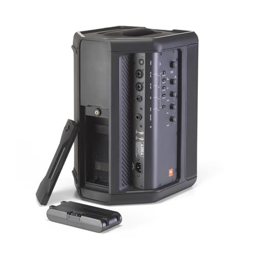 JBL Professional All-in- 1 Personal System with Bluetooth, XLR, Black, Rechargeable Portable PA (EON ONE Compact)