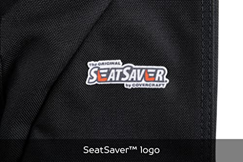 Covercraft Carhartt Super Dux SeatSaver Custom Seat Covers | Fits 2019-2025 Chevrolet Silverado/GMC Sierra 1500, 2020-2025 Silverado/Sierra 2500/3500 | 1st Row 40/20/40 Bench Seat, Super Dux Black