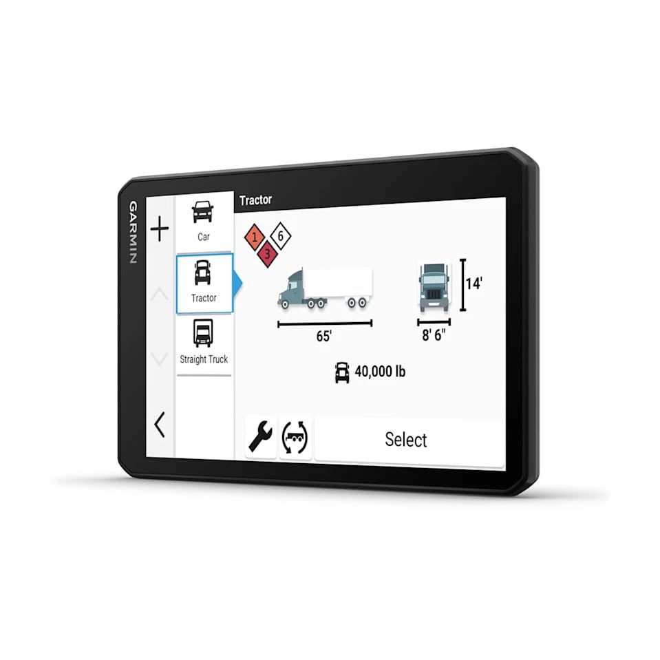 Garmin Dezl Cam OTR725 GPS Truck Navigator with Dash Cam 7" Large Display Touchscreen, Commercial GPS Navigation for Semi Trucker Driver Bundle with 32GB SD Memory Card + LCD Cleaning Kit