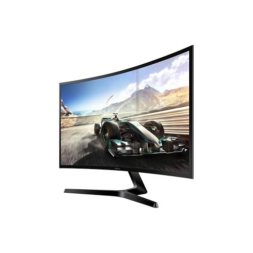 Samsung 27" Essential S3 (S36GD) Series FHD 1800R Curved Computer Monitor, 100Hz, Game Mode, Advanced Eye Comfort, HDMI and D-sub Ports, LS27D366GANXZA, 2024