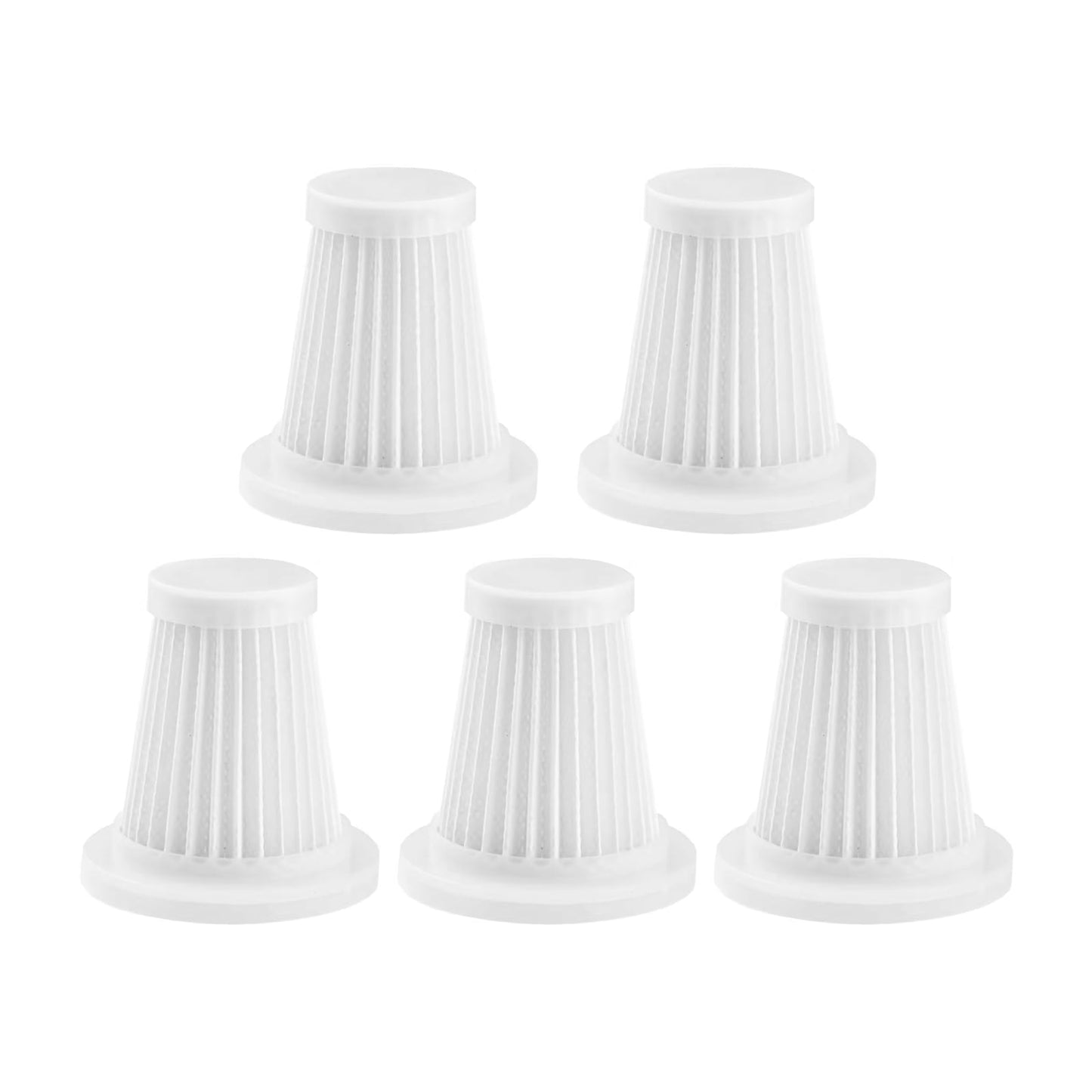 IYOFINE Car Vacuum Cleaner Original Filter Set, 5 HEPA Filter, Adapted to IYOFINE ST-6653 Plus Handheld Vacuum Cleaners,Robust and Durable, Washable 5 PCS (5 Pack)