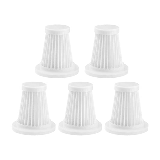 IYOFINE Car Vacuum Cleaner Original Filter Set, 5 HEPA Filter, Adapted to IYOFINE ST-6653 Plus Handheld Vacuum Cleaners,Robust and Durable, Washable 5 PCS (5 Pack)
