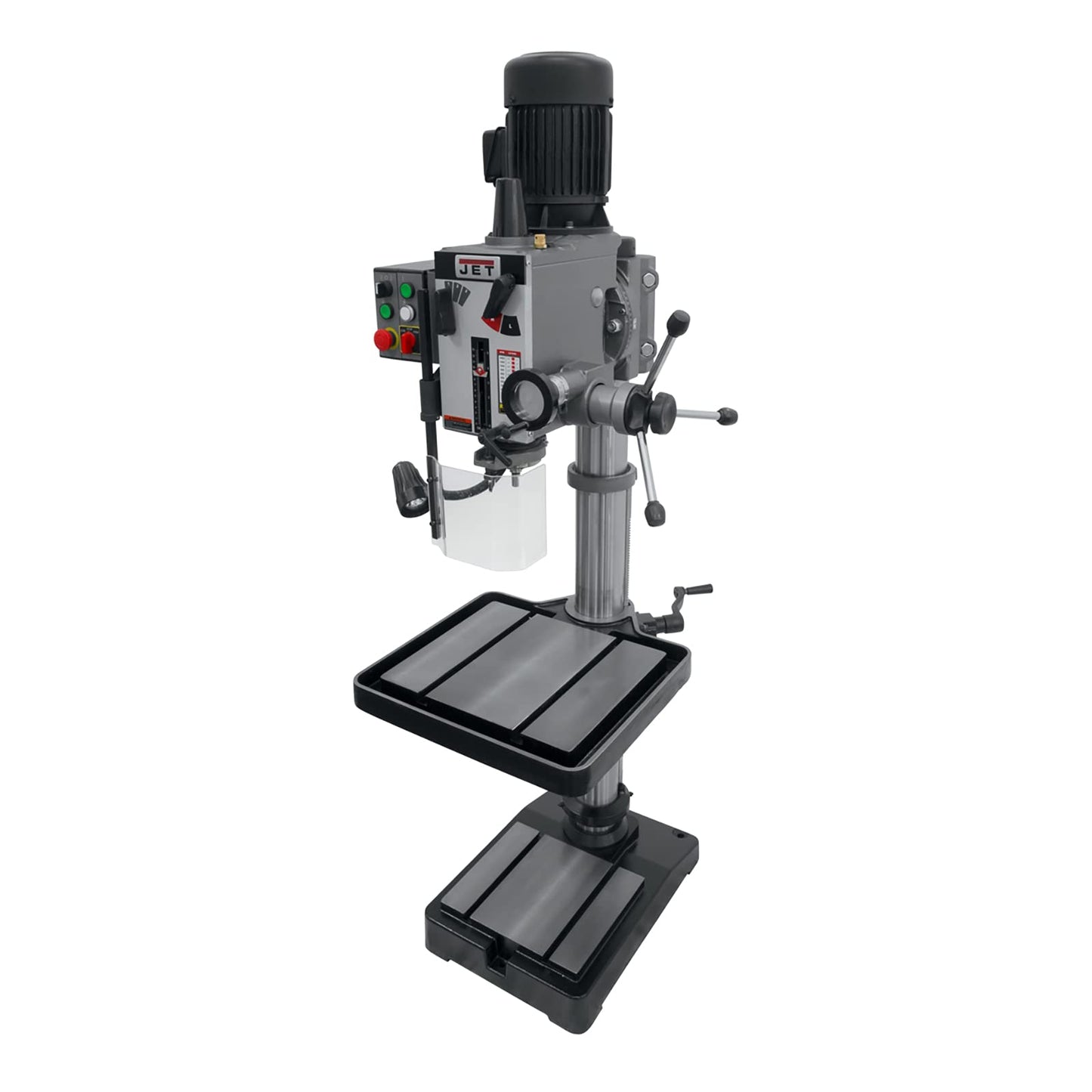 JET 20-Inch Geared-Head Tapping Drill Press, 2 HP, 230V 3Ph (Model GHD-20T)