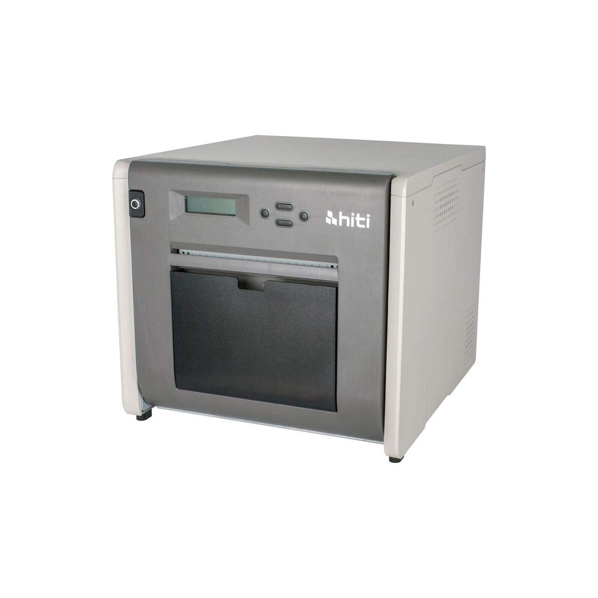 Hiti P525L Compact Dye Sub Event Photo Printer, 4x6 Media Bundle, Grey, Simplex, USB, 300 x 300 dpi, 15 ppm, 64 MB, Limited Warranty, Event Photography, Professional Photo Studios