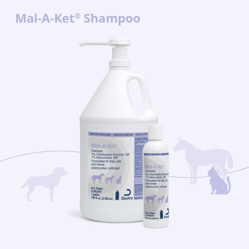 Mal-A-Ket Shampoo for Dogs and Cats, 8 oz