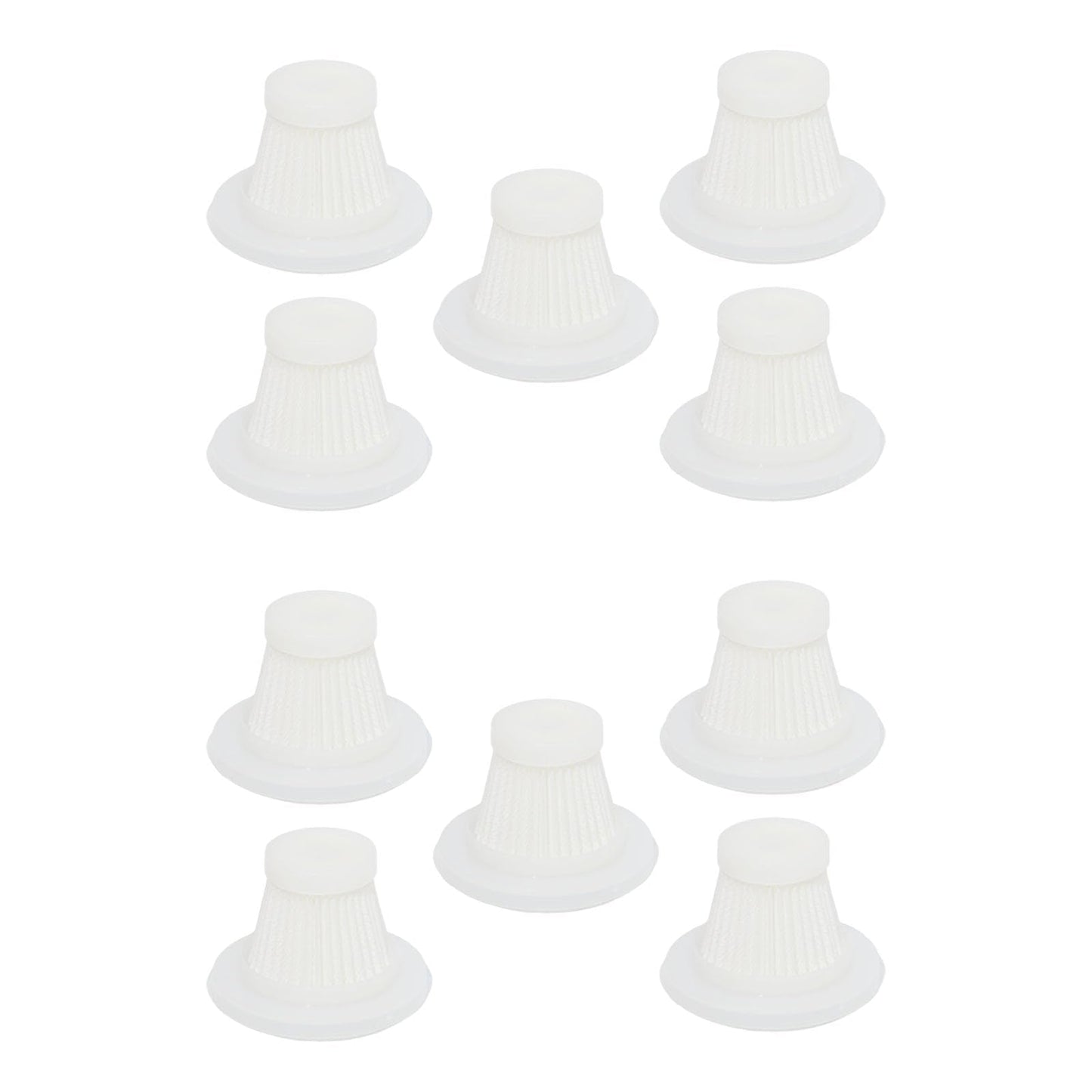 PUREBURG Replacement Filter Compatible with KMM LT-117C Handheld Car Vacuum Cleaner 9000Pa,10-Pack Washable HEPA Filter Air Clean Dust