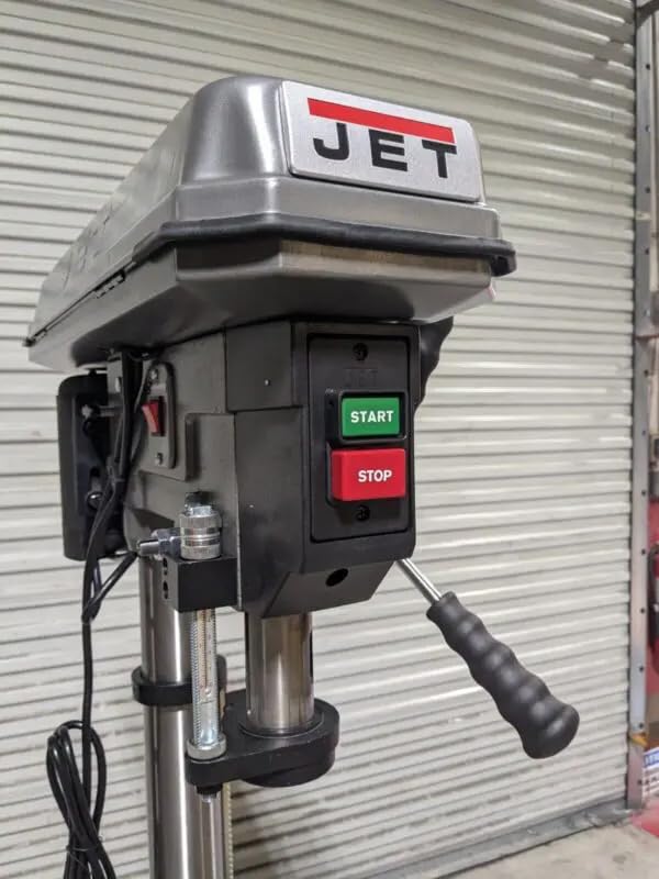 JET 15-Inch Floor Drill Press, 16 Speed, 3/4 HP, 115/230V 1Ph (Model J-2500)