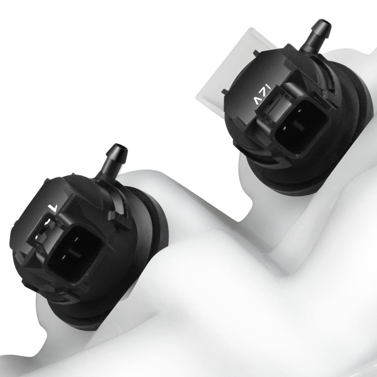DNA Motoring OEM-WT-TO1288179 Factory Style Windshield Washer Fluid Reservoir Compatible with 10-15 Prius / 12-15 Prius Plug-In w/Headlight Washer