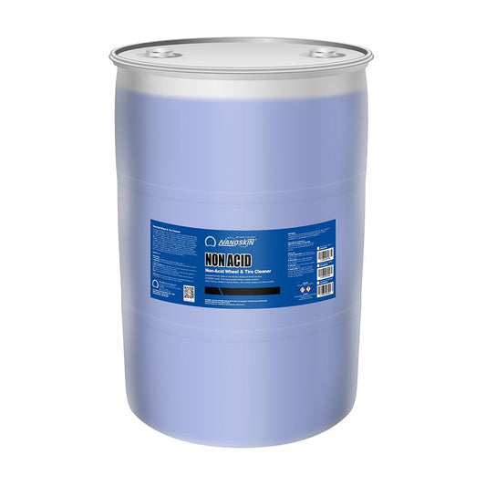 Nanoskin NON ACID Professional Wheel & Tire Cleaner 30 Gallons – Works with Wheel Brush & Tire Brush | Car Wash Wheel Cleaning Spray for Car Detailing | Removes Brake Dust, Oil, Dirt, Light Corrosion