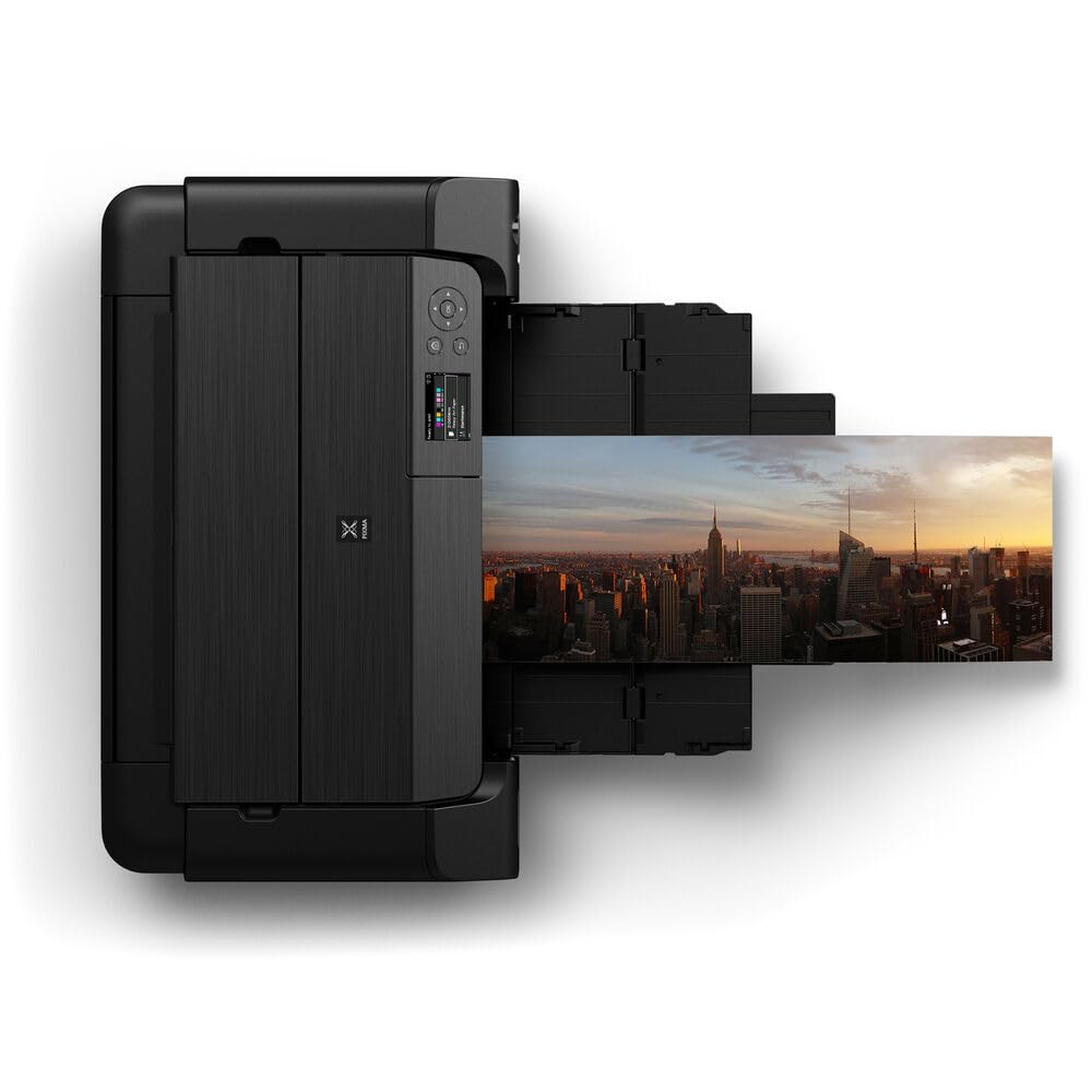 Canon PIXMA PRO-200S Wireless Photo Printer | 13-Inch Borderless Printing | 8-Color Dye Ink for Photographers & Designers (6875C002) + Cleaning Kit + Printer Cable + Ethernet Cable