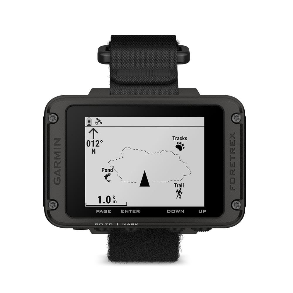 Garmin Foretrex 801, Wrist-Mounted GPS Navigation with Strap, Upgraded Multi-Band GNSS, Longer Battery Life