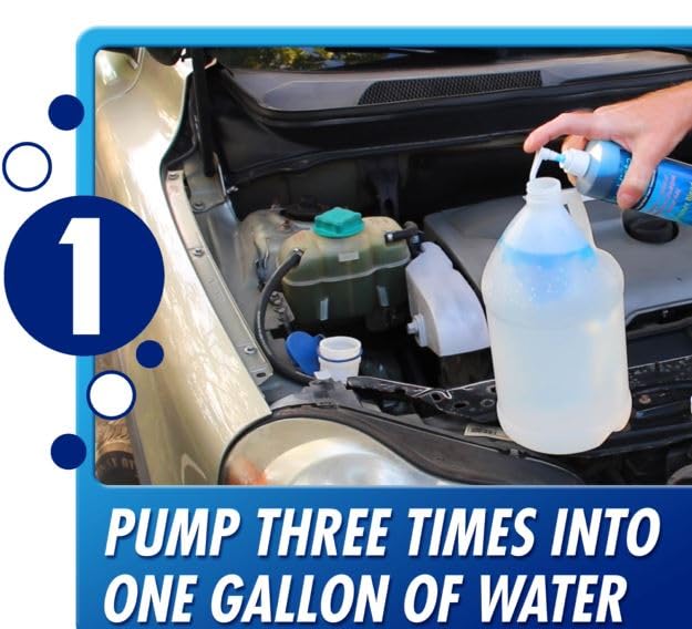 Blue Vista Super K Concentrate Windshield Washer Fluid Concentrate makes 195 Gallons