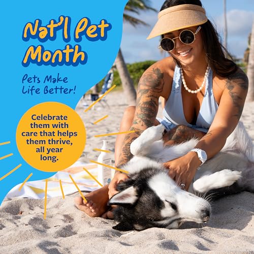 Veterinary Formula Smart Coat Complex Snow White Shampoo for Dogs and Cats, 17 Fl oz – Gently Remove Stains and Yellowing Without Bleach or Peroxide – Cleans, Deodorizes, and Brightens White Coats