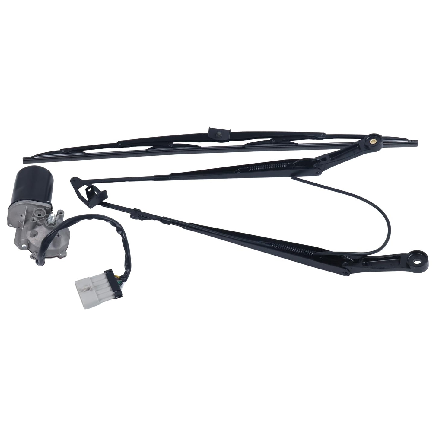 Czomoizc 7168952 7168953 7168954 Wiper Motor Arm Blade Kit Compatible with Bobcat Skid Steer A770 S450 S510 S530 S550 S570 S590 S630 T450 T550 T550 T590 T630 T650