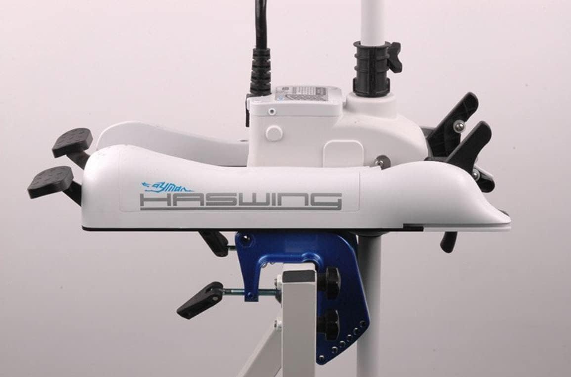 MTLAKEMOTOR HASWING Electric Trolling Motor – 24V 80LB 48 Inch Shaft Cayman Bow Mount Boat Fishing Saltwater Freshwater with Remote Control