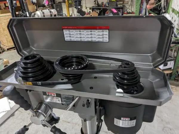 JET 15-Inch Floor Drill Press, 16 Speed, 3/4 HP, 115/230V 1Ph (Model J-2500)