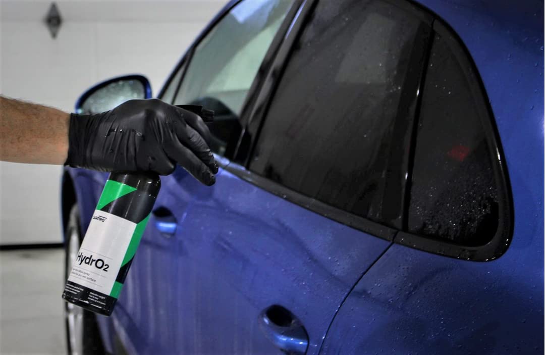 CARPRO HydrO2 Touchless Silica Car Sealant - Spray-On/Rinse-Off Paint Sealant, Concentrated Car Wash Detailer, UV Protection - Liter (34oz)