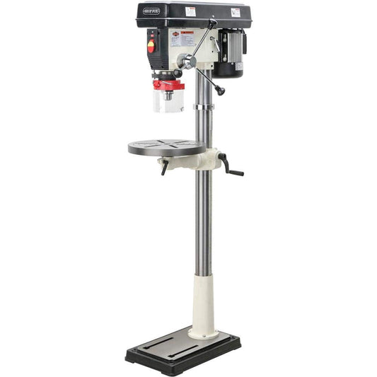 SHOP FOX W1680 1-Horsepower 17-Inch Floor Model Drill Press, 34 Inch