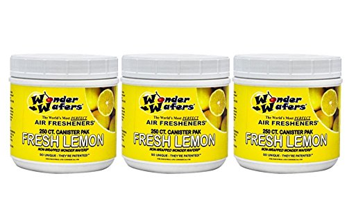 Fresh Lemon Wonder Wafers Air Freshener (3)