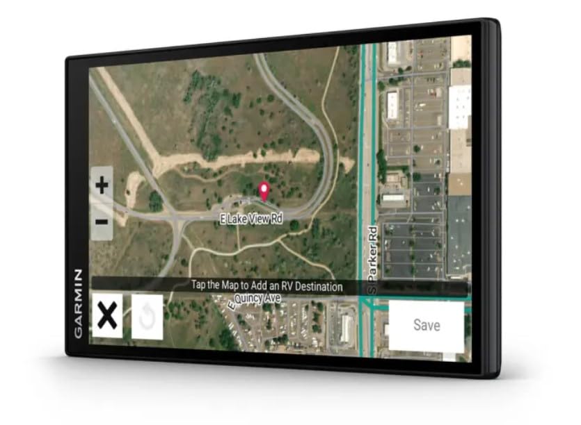 Garmin RV 795 GPS Navigator 7” High-Resolution Display, Custom RV Routing, Birdseye Satellite Imagery, Live Traffic & Weather, Parks Directory Bundle with 64GB Memory Card + More