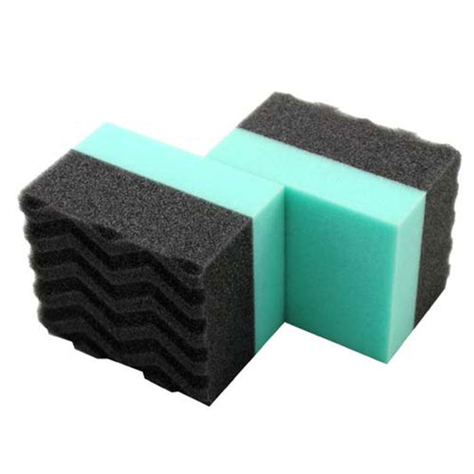 Chemical Guys Durafoam Contoured Large Tire Dressing Applicator with Wonder Wave, 2 Pack