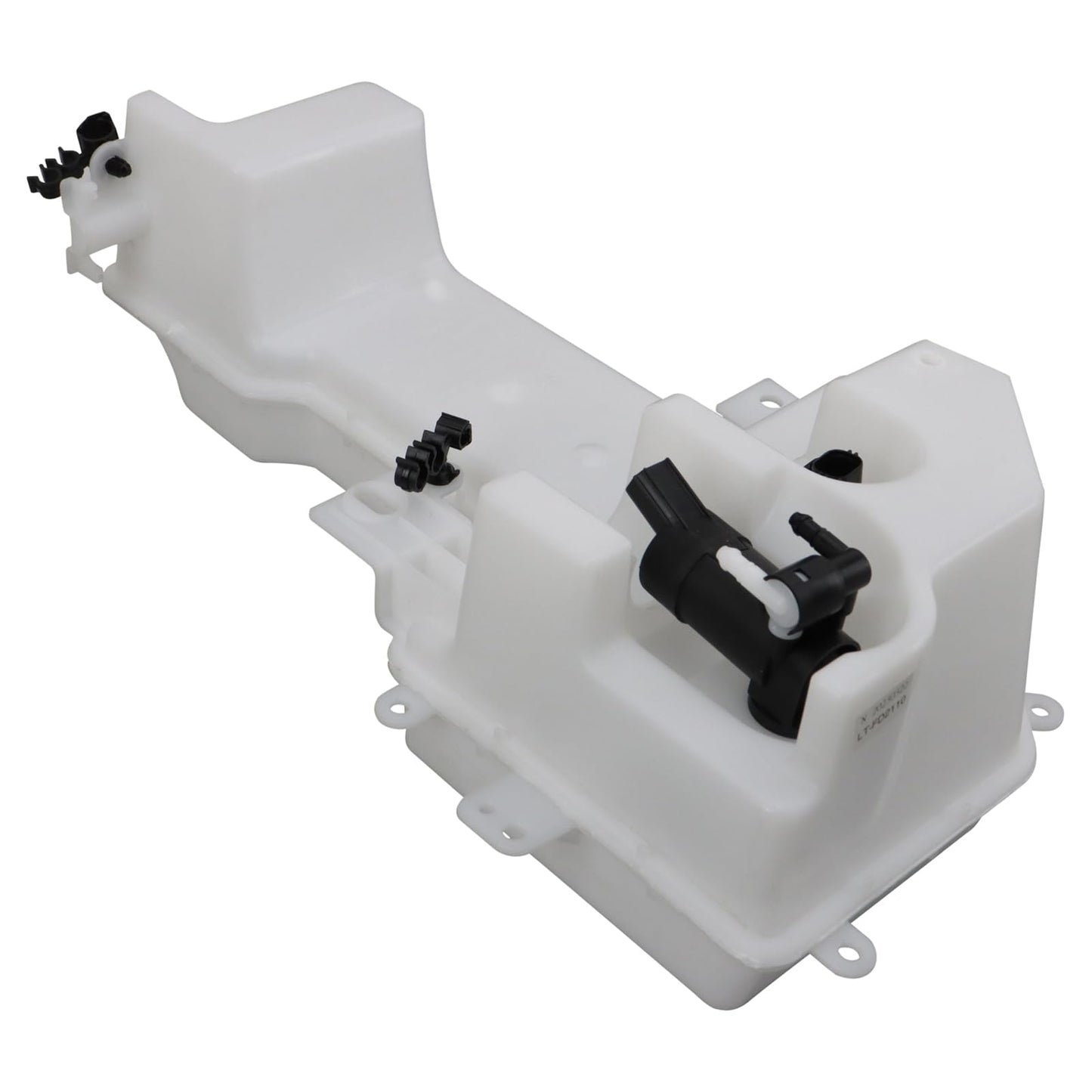 TRQ Windshield Washer Reservoir Compatible with 2022-2023 Ford E-Transit 2015-2023 Transit-150 Transit-250 Transit-350 Transit-350 HD FO1288224