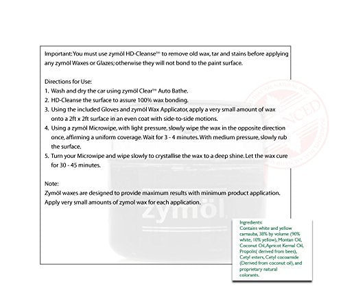 Zymöl Restoration Car Collector Series™ - Zymöl Ebony Wax